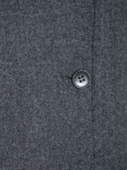 ライトジャージメルトンスタンドカラーロングコート