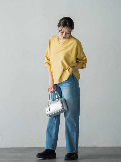 【WEB限定】エレカットドルマンニット