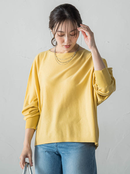 【WEB限定】エレカットドルマンニット