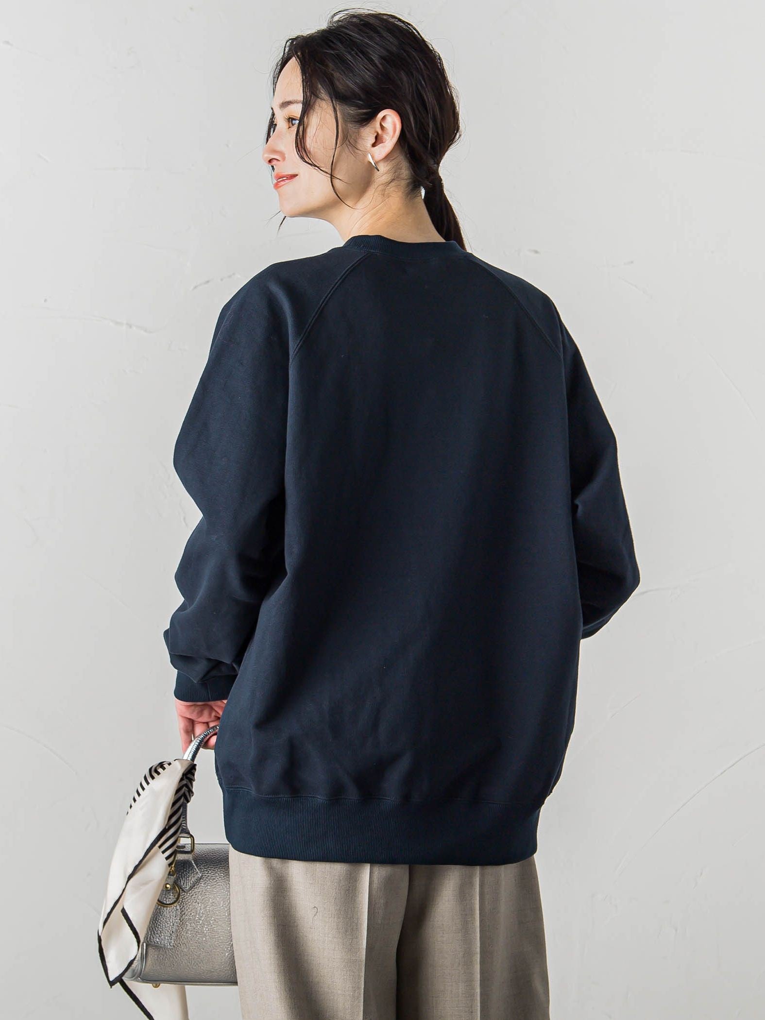 JLounge限定】LAUTREAMONT ロゴ刺繍スウェット≪洗濯機で洗える