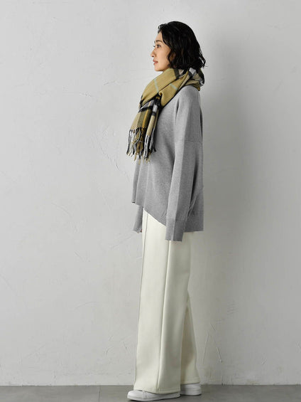 【WEB限定】”3コーデが叶う2点セット”ニット×シャツ≪手洗い可能≫