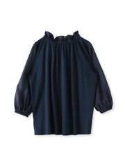 サイドリボンカットソー