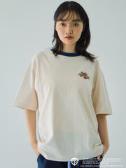 OZTMリンガーバックプリントTシャツ≪洗濯機で洗える≫