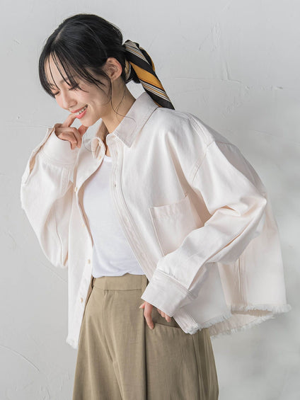 デニムシャツジャケット