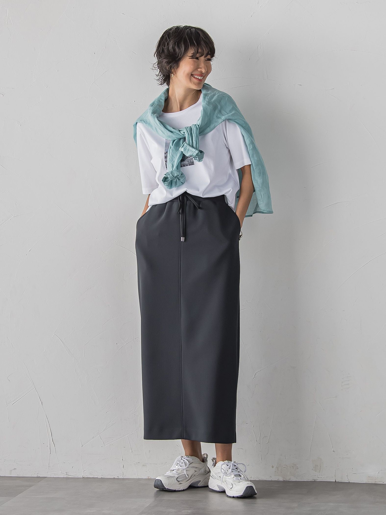 【大きいサイズ】刺繍Tシャツ