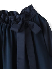 サイドリボンカットソー