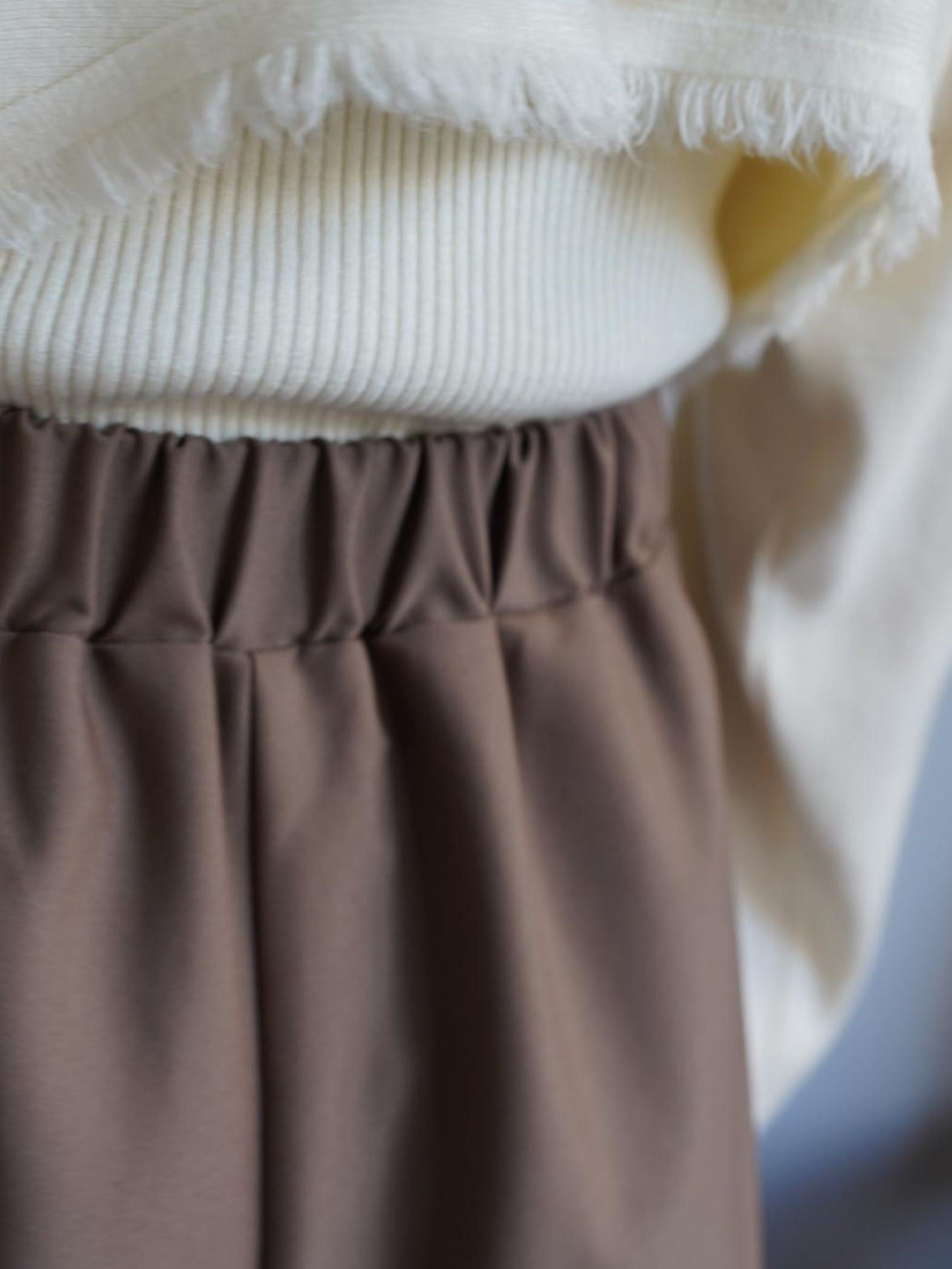 One Tuck Wide Pants≪手洗い可能≫