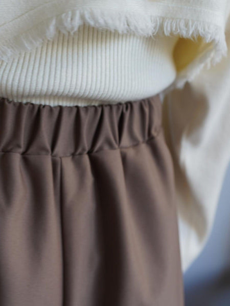 One Tuck Wide Pants≪手洗い可能≫