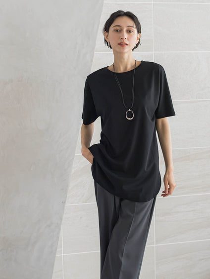 【WEB限定】”細身パンツも怖くない”Tシャツチュニック