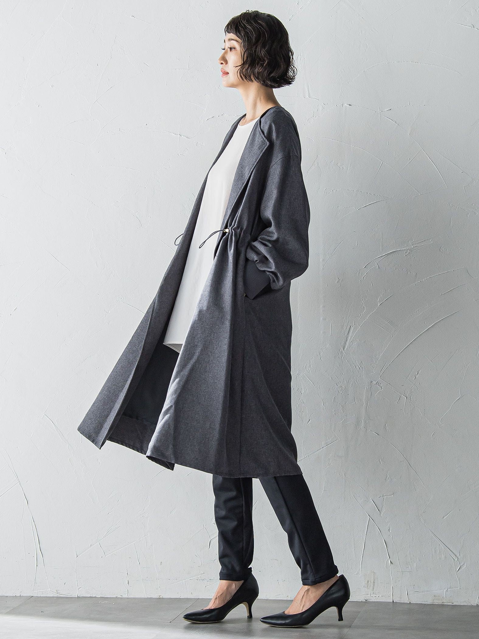 【WEB限定】”品よく軽やかに羽織れる”ライトコート