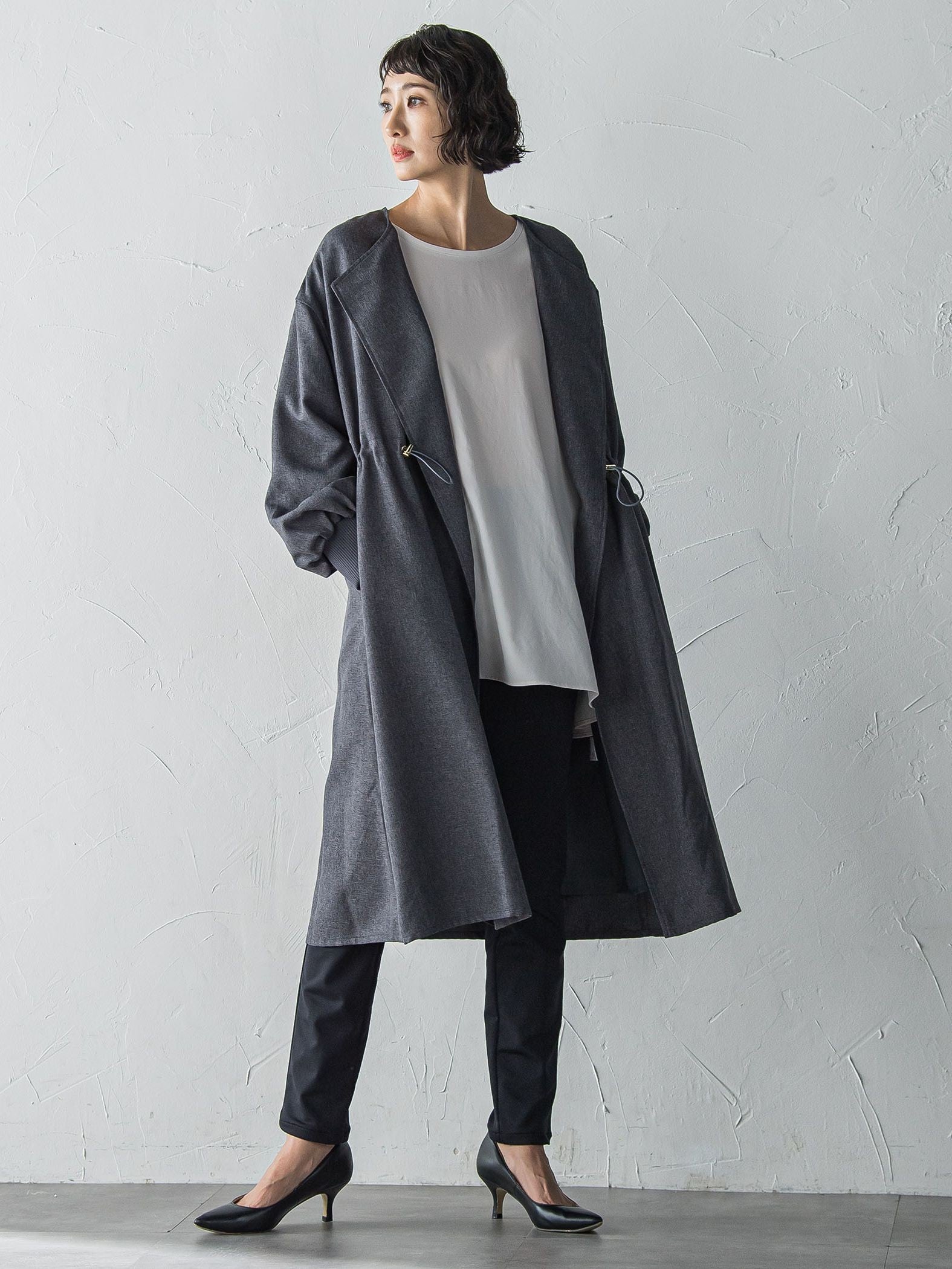 【WEB限定】”品よく軽やかに羽織れる”ライトコート