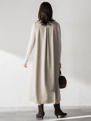 ラメシックツイードワンピース≪洗える≫