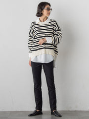 【WEB限定】”3コーデが叶う2点セット”ニット×シャツ