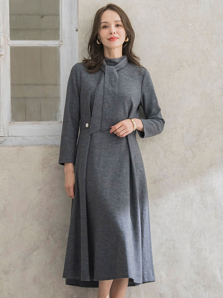 ルミナリー圧縮スムースワンピース