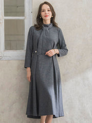 ルミナリー圧縮スムースワンピース