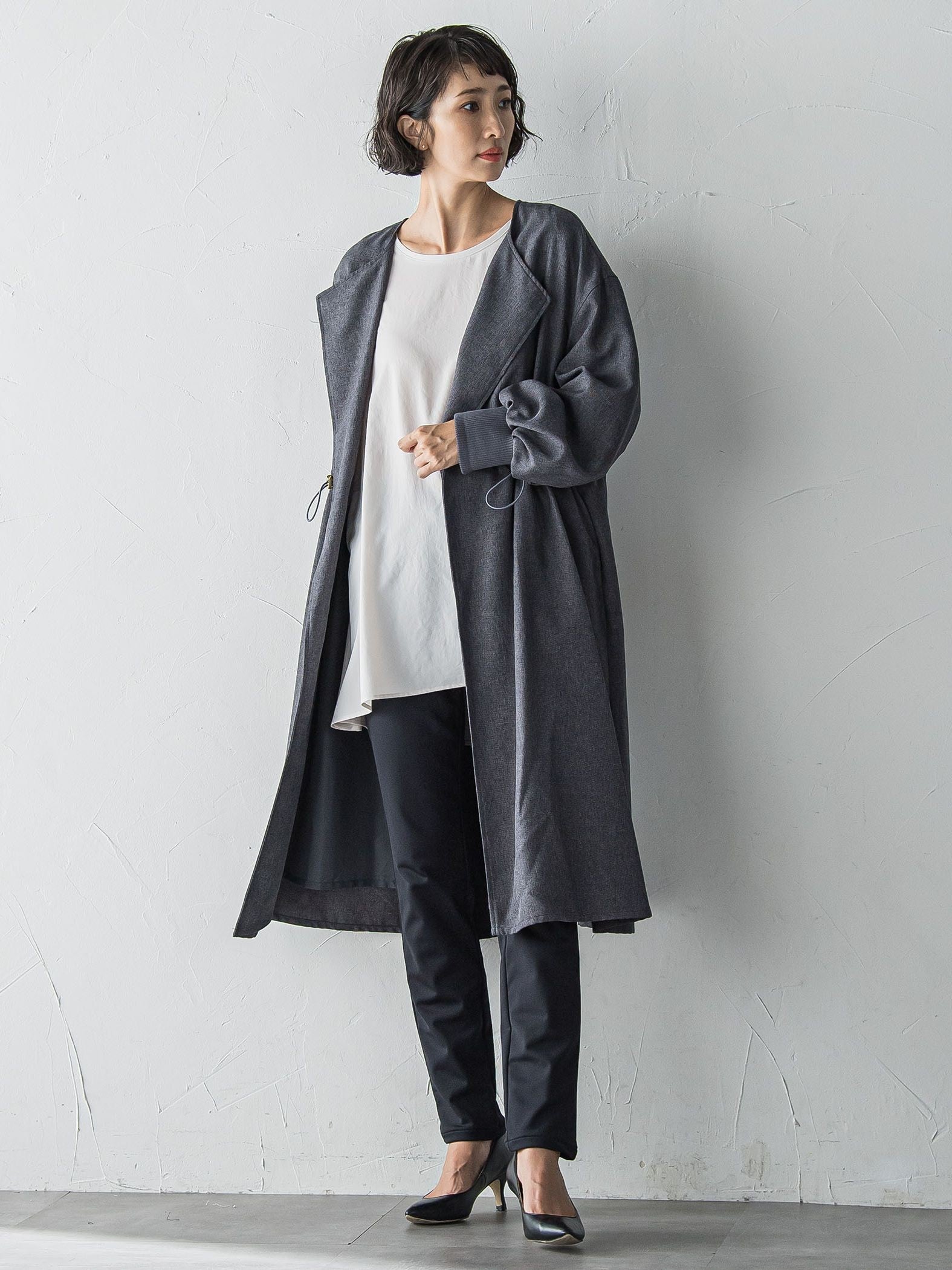 【WEB限定】”品よく軽やかに羽織れる”ライトコート