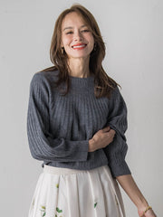 【WEB限定カラーあり】ホールガーメントニット