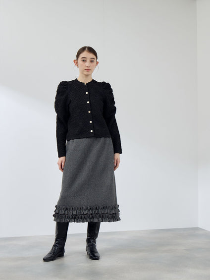 フクレチュールJQDカーディッシュジャケット≪手洗い可能≫