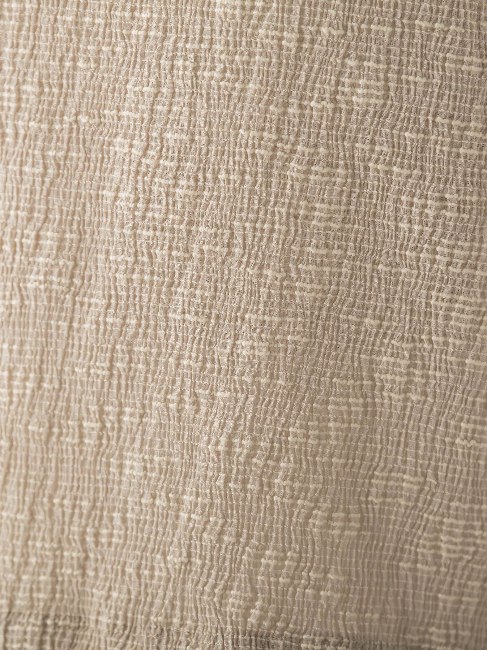 Recycle Slub BluseクロップドTシャツ