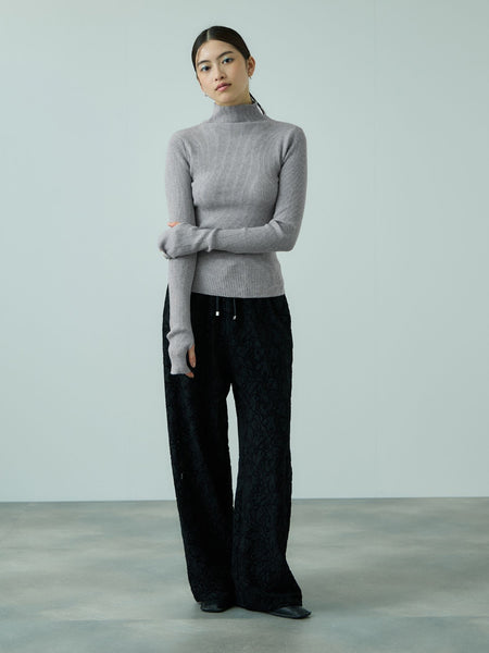 サムホールハイネックニットプルオーバー≪手洗い可能≫