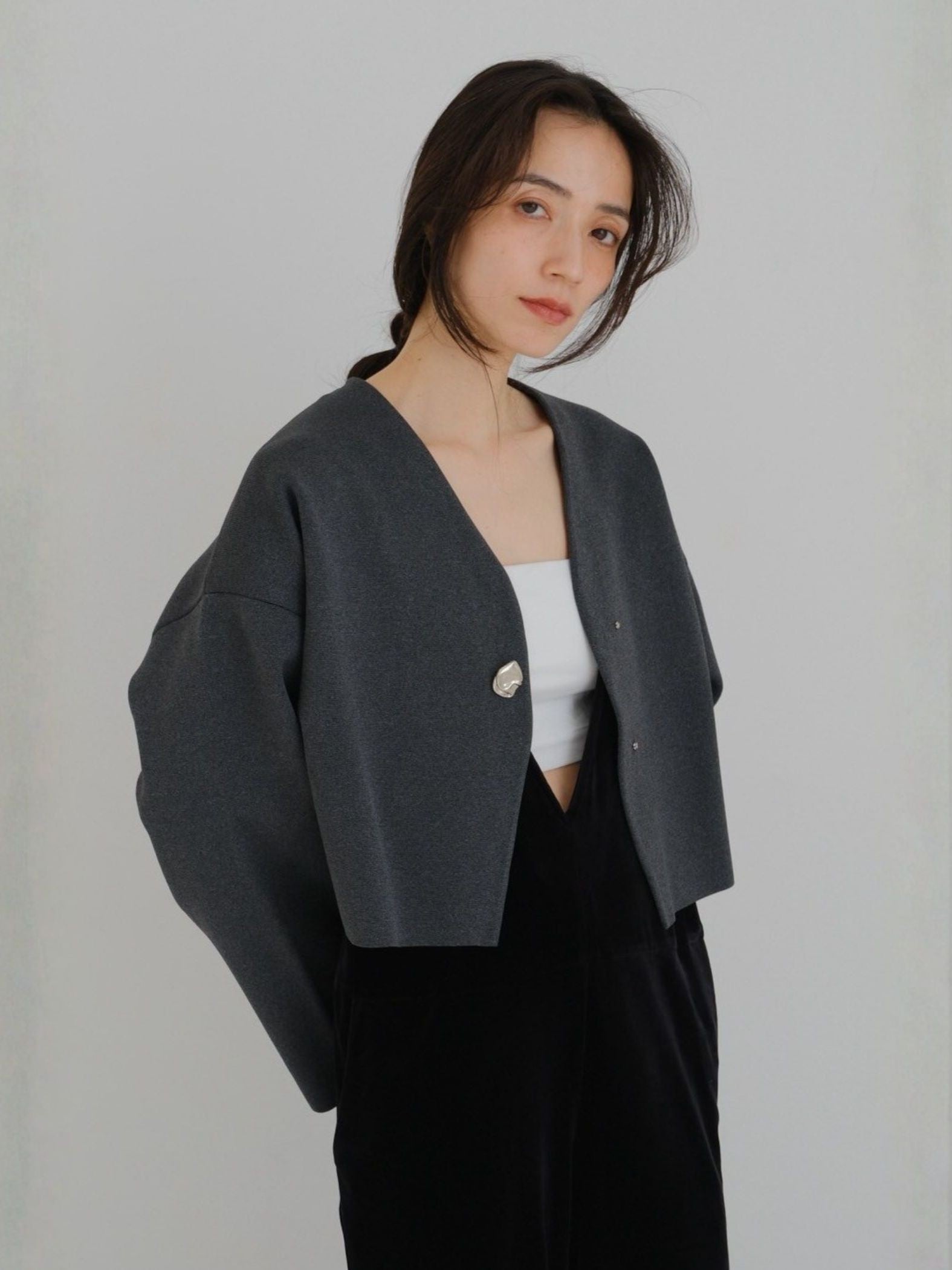 Ronde knit jacket≪手洗い可能≫