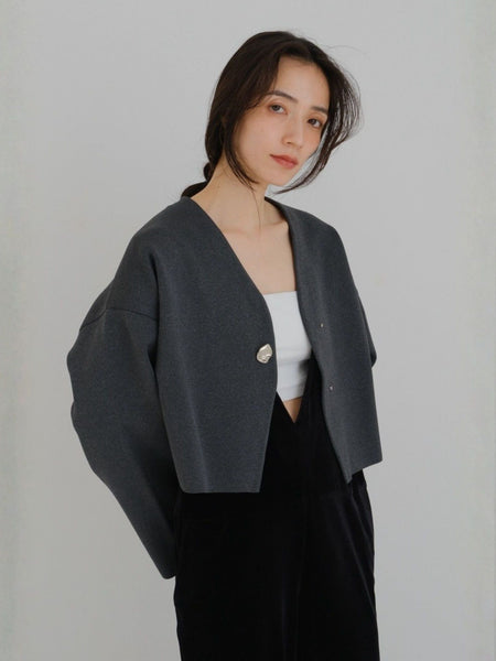 Ronde knit jacket≪手洗い可能≫