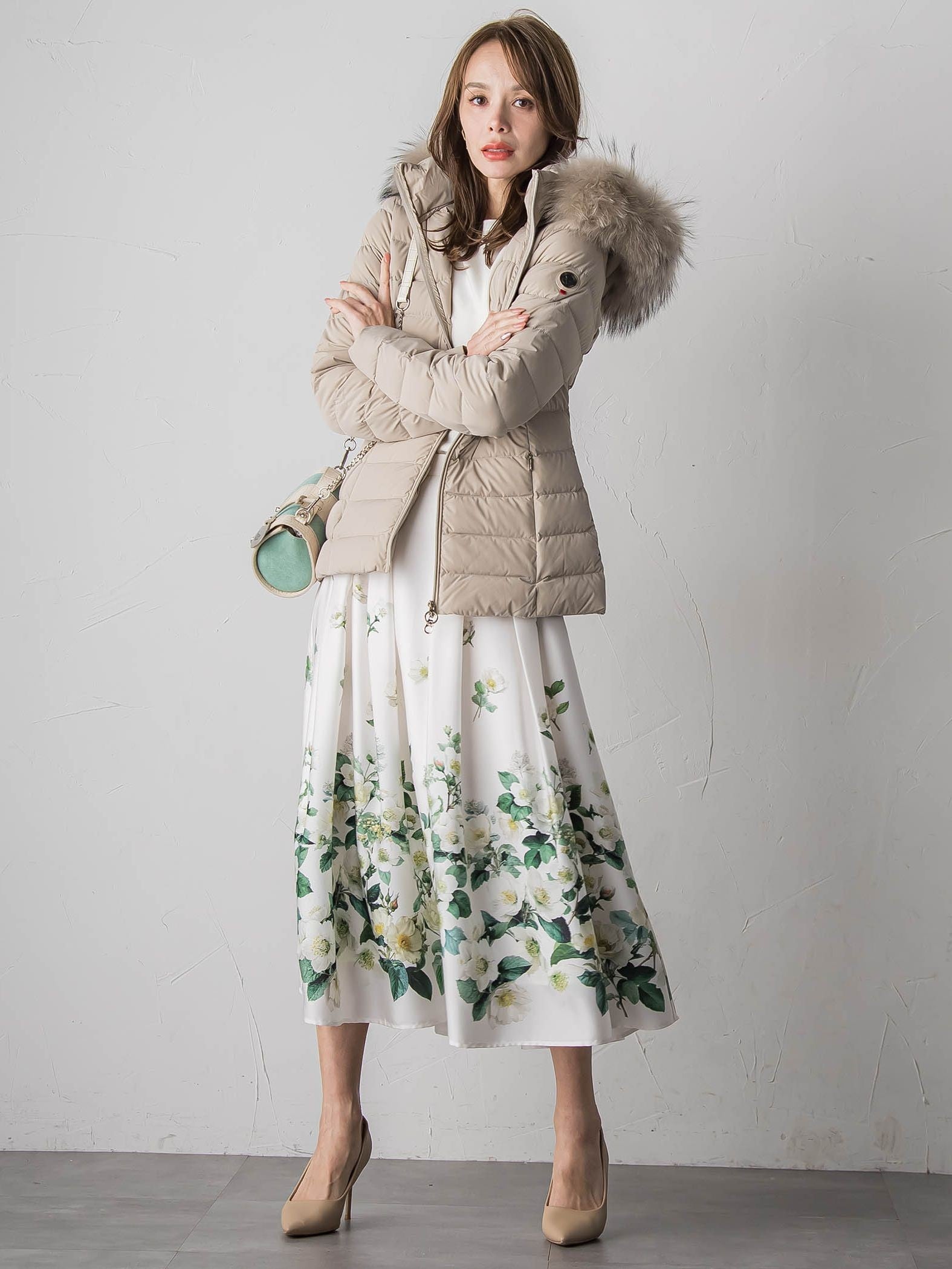 クリスマスローズスカート