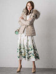 クリスマスローズスカート