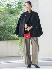 プレミアムウールカシミヤショートコート