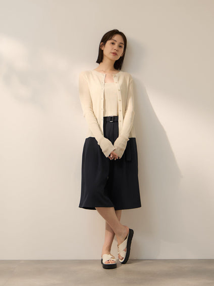 2WAYメランジツイルショートパンツ