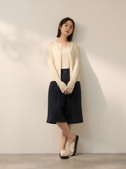 2WAYメランジツイルショートパンツ