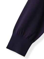 レモン刺繍ニットカーディガン