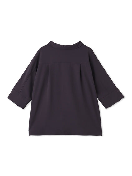 【一部店舗限定販売】キレイ×リラックス スキッパーブラウス≪洗濯機で洗える≫