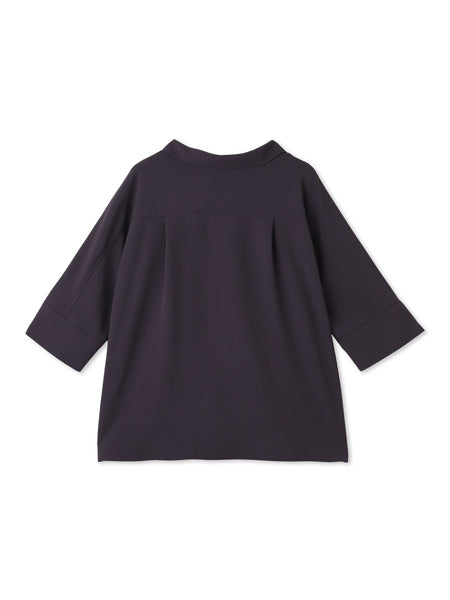 【一部店舗限定販売】キレイ×リラックス スキッパーブラウス≪洗濯機で洗える≫