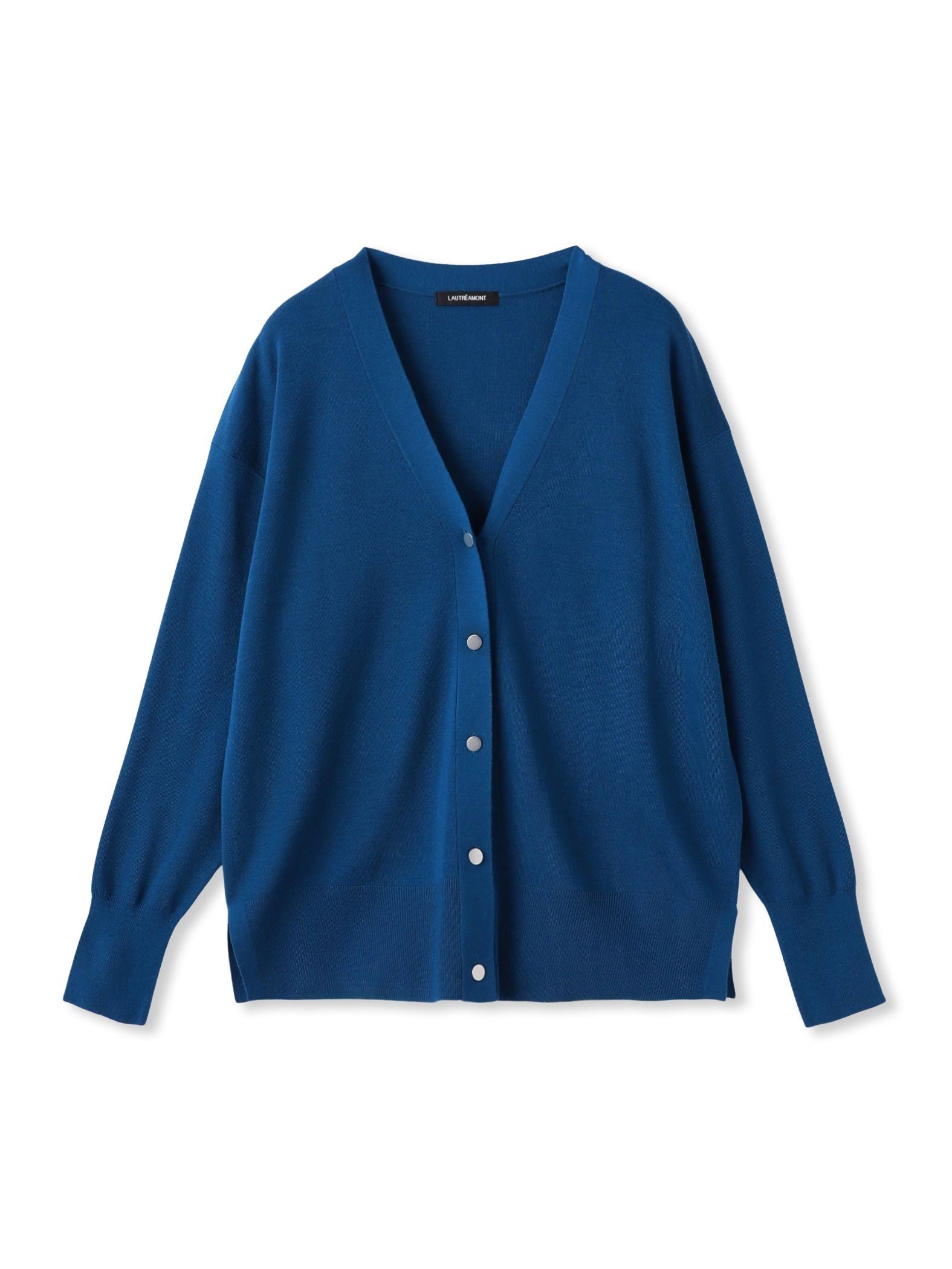 【Brisbane】 Vネックカーディガン≪洗える≫