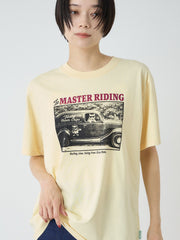 【Power To People】 MASTER RIDINGフォトTシャツ