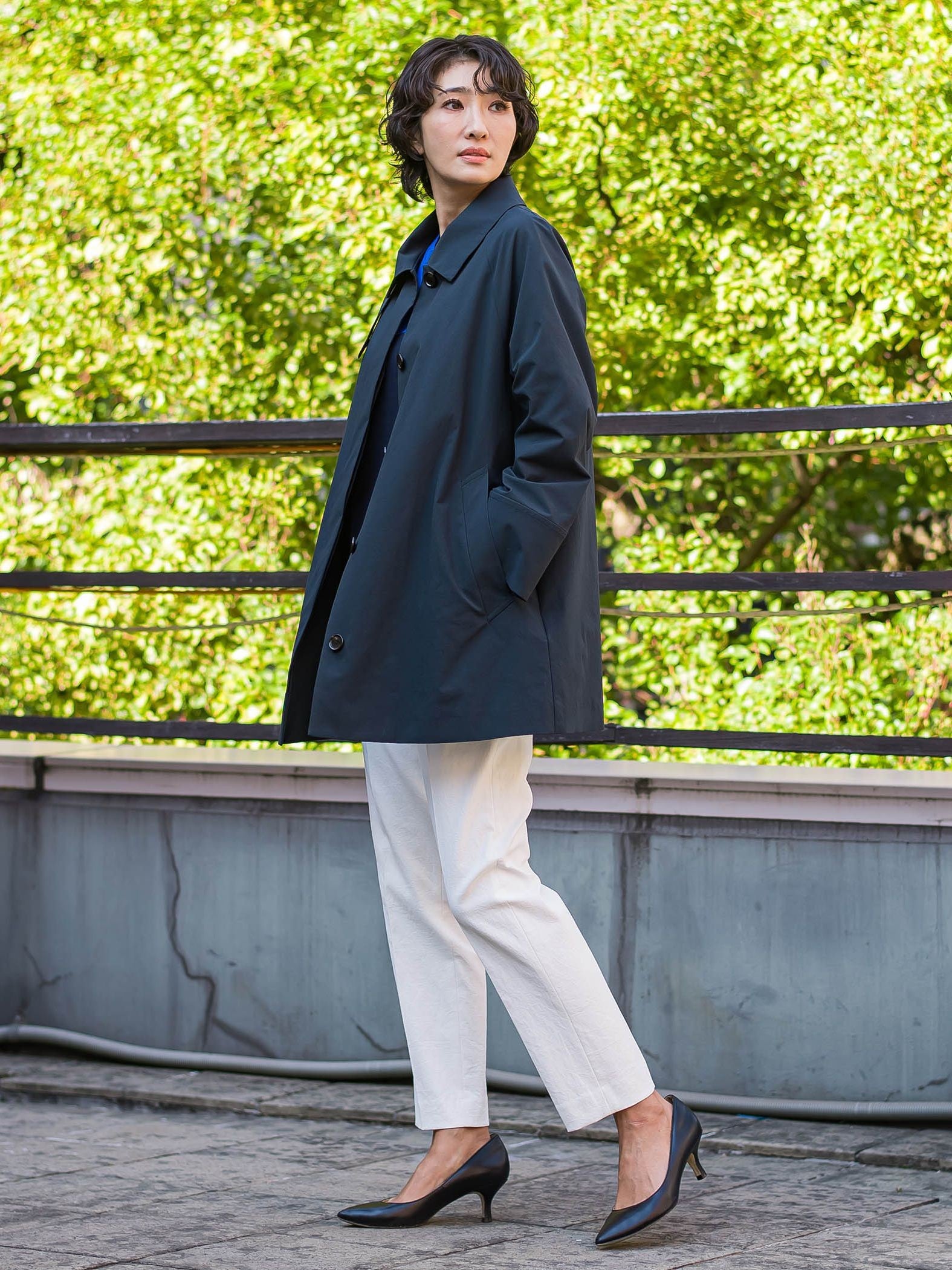 【大きいサイズ】タスランストレッチコート