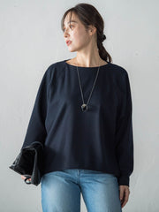 両面起毛T/Rブラウス