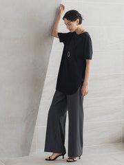 【WEB限定】”細身パンツも怖くない”Tシャツチュニック