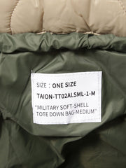 TAION　ソフトシェルダウン2WAYトートバッグ≪手洗い可能≫