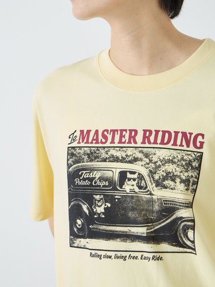 【Power To People】 MASTER RIDINGフォトTシャツ