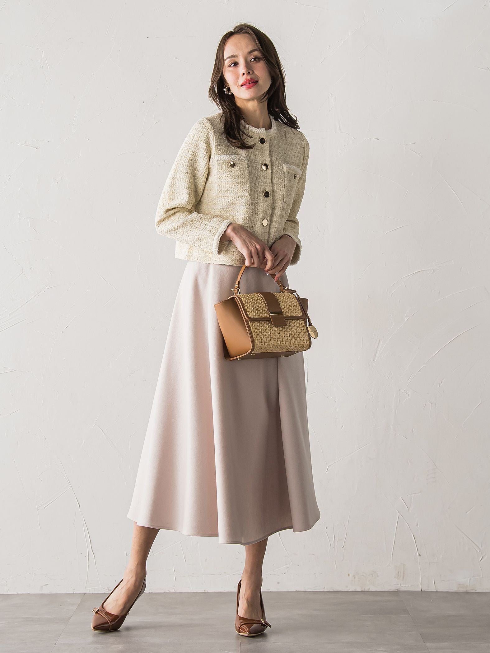 【新色追加】メルトンサーキュラースカート