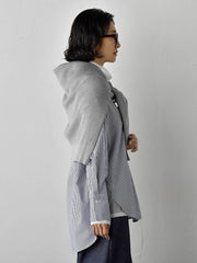 【WEB限定】”3コーデが叶う2点セット”ニット×シャツ≪手洗い可能≫