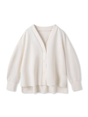 【えらべるSETUP】叶えるカットカーディガン≪手洗い可能≫