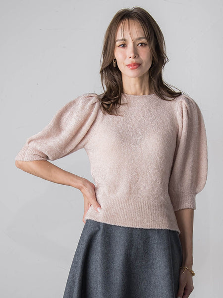 ラメシャギーニット≪手洗い可能≫