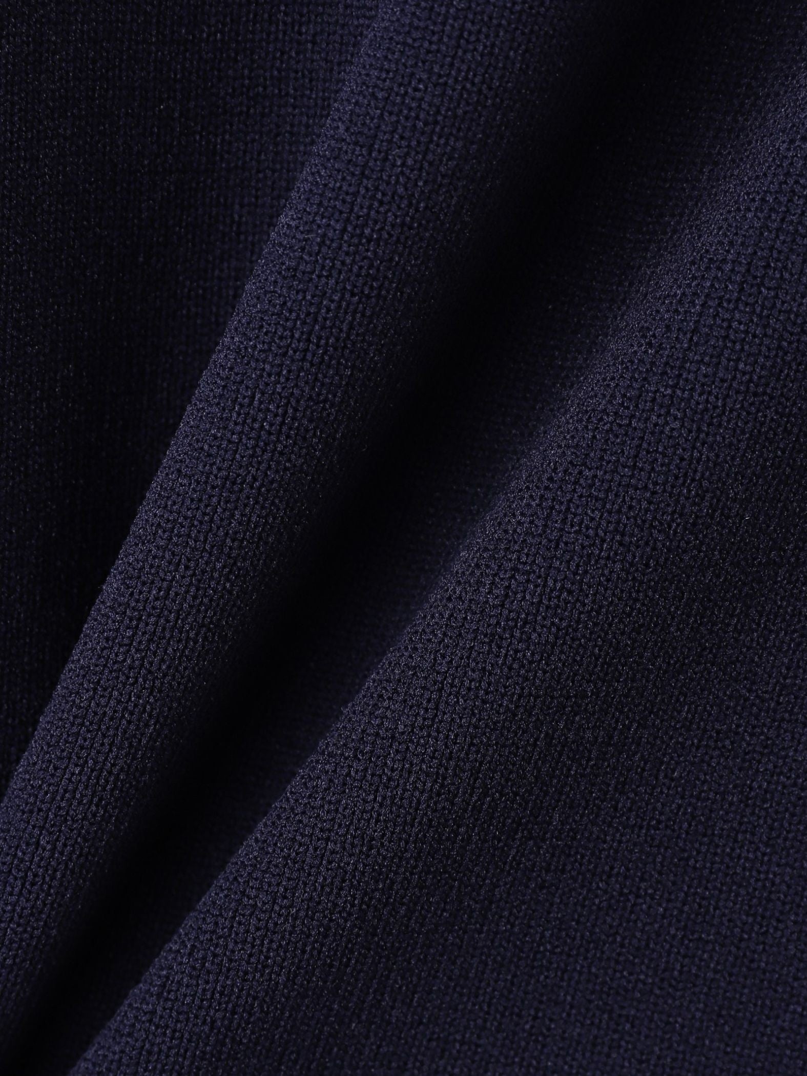 襟付きスキッパーニットプルオーバー