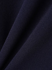 襟付きスキッパーニットプルオーバー