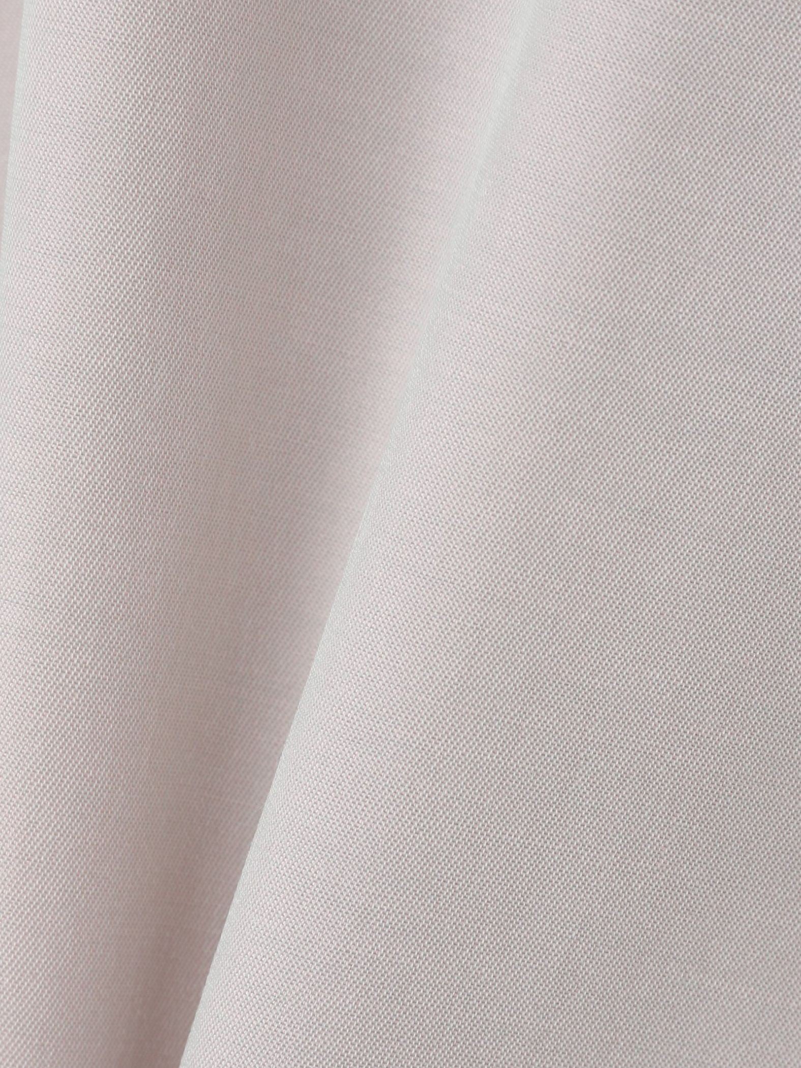 シャンブレーワイドスリーブVネックブラウス