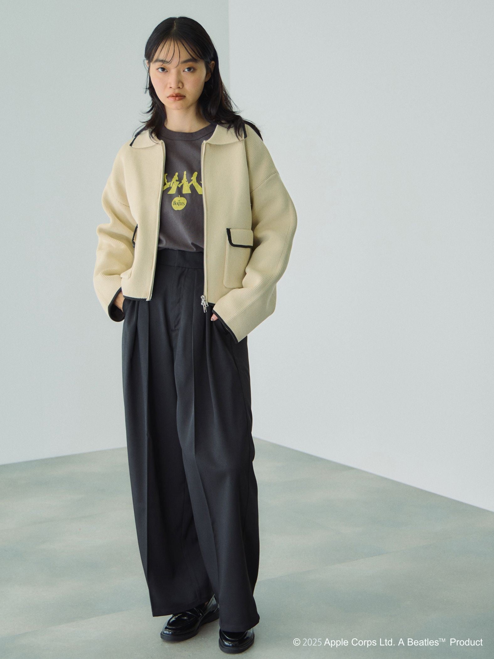 THE　BEATLES　ABBYロードロンT≪洗濯機で洗える≫