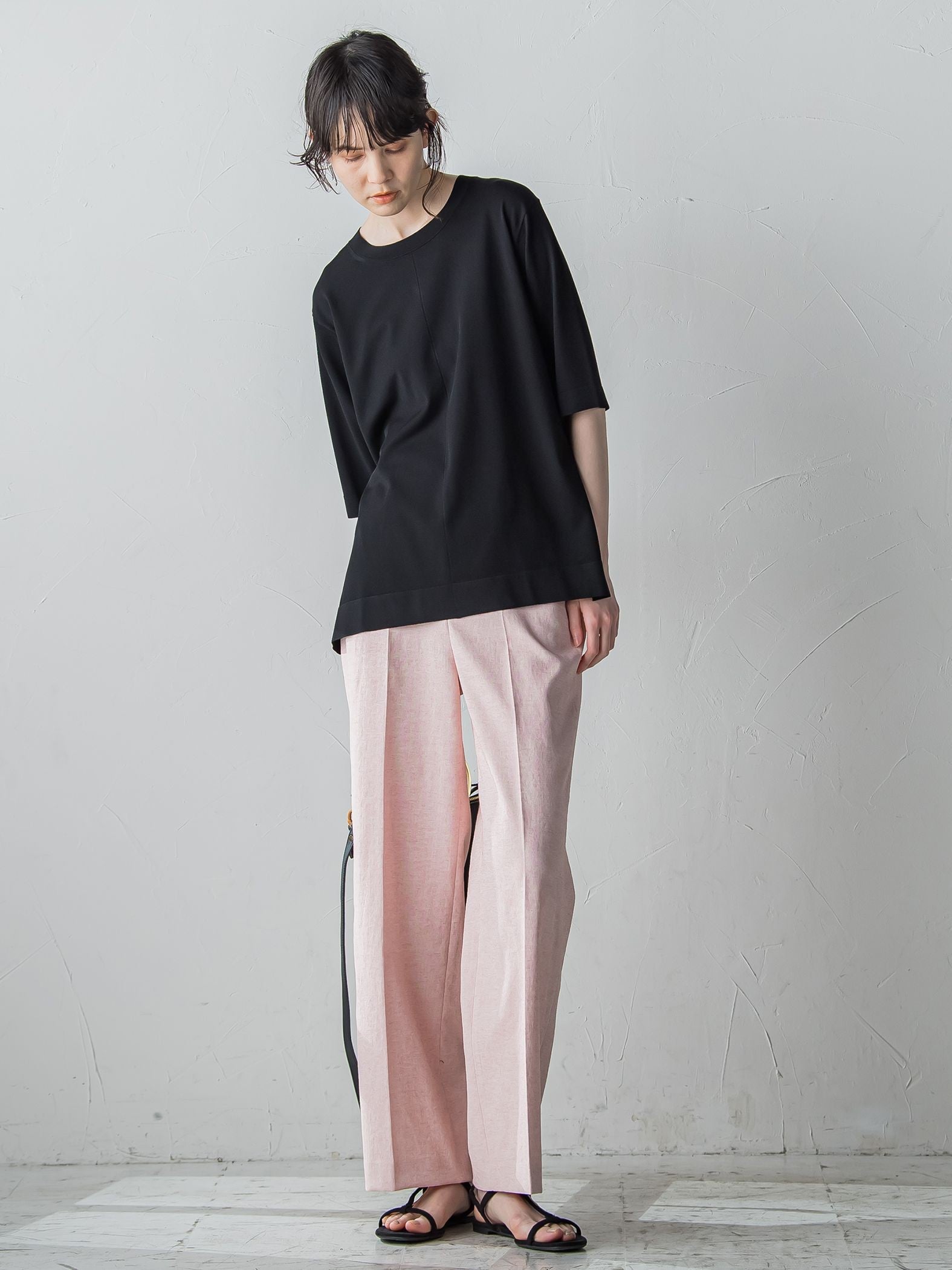 【新色追加/追加生産分入荷】VIS Tシャツニットプルオーバー≪手洗い可能≫